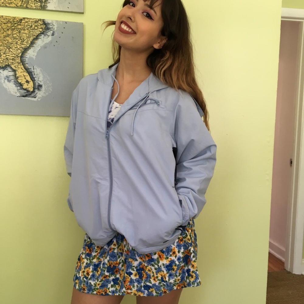 Reebok lightweight shower jacket with hood